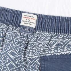 Deus Ex Machina Sandbar Eastern Maze Shorts (Dark Denim) -Streetwear Store deus ex machina sandbar eastern maze short dark denim 8