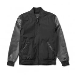 Diamond Supply Co. Black Facet Stadium Jacket (Black)