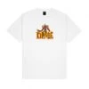 Dime By Leeroy Jenkins T-Shirt (White) -Streetwear Store dime by leeroy jenkins t shirt white cat