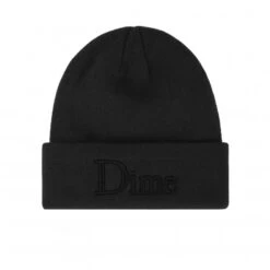 Dime Classic 3D Logo Beanie (Black)
