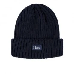 Dime Classic Rib Beanie (Navy)