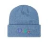 Dime Friends Lightweight Beanie (Powder Blue) -Streetwear Store dime friends lightweight beanie powder blue dimes032pwbl cat