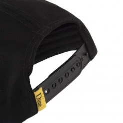 Dime Headbanger Baseball Cap (Black) -Streetwear Store dime headbanger baseball cap black dimesu2341blk 0002 2