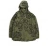 Engineered Garments Atlantic Parka (Olive Floral Print Ripstop) 1 Engineered Garments Atlantic Parka (Olive Floral Print Ripstop) -Streetwear Store engineered garments atlantic parka olive floral print ripstop 23s1a010 flo 0000 cat