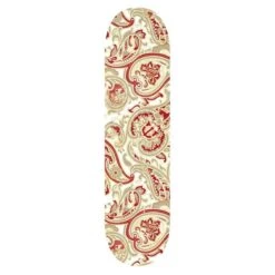Evisen Skateboards Evi Paisley Skateboard Deck 8.38" (Beige)