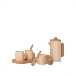 Ferm LIVING Toro Tea Set (Natural Wood)