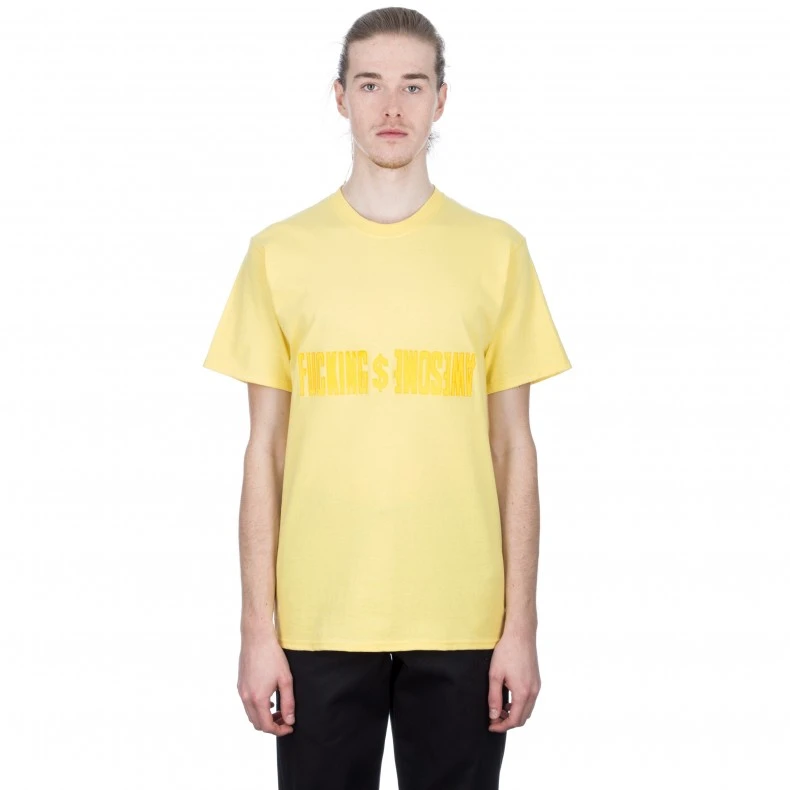 Fucking Awesome GDP T-Shirt (Yellow) 3 Fucking Awesome GDP T-Shirt (Yellow)