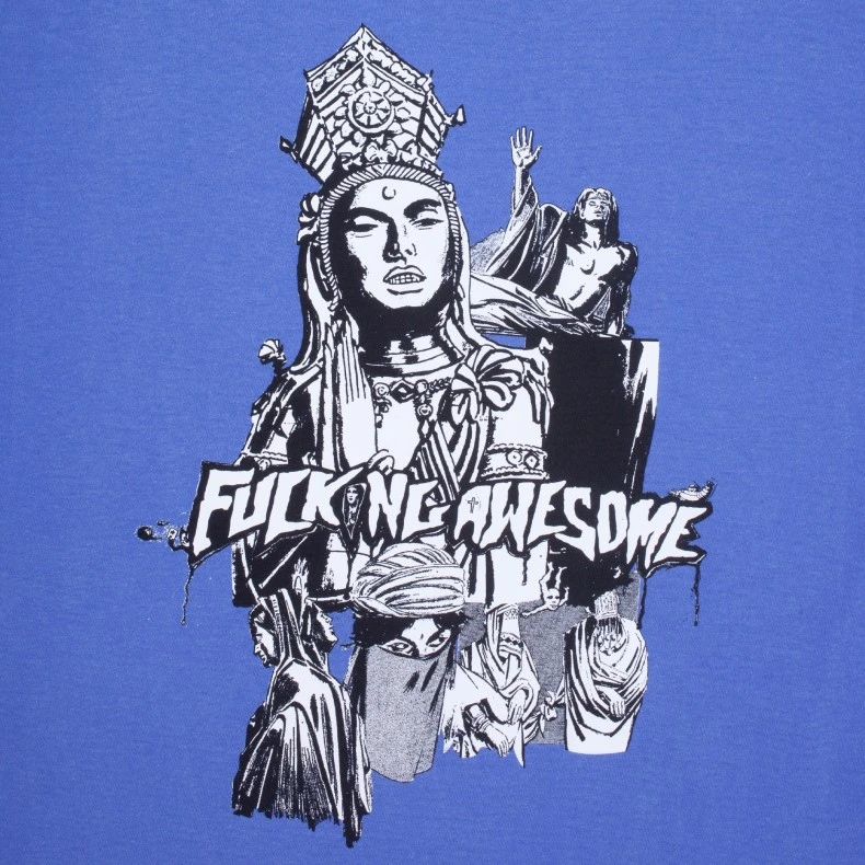 Fucking Awesome Movie Poster Long Sleeve T-Shirt (Flo Blue) 4 Fucking Awesome Movie Poster Long Sleeve T-Shirt (Flo Blue) - Image 2