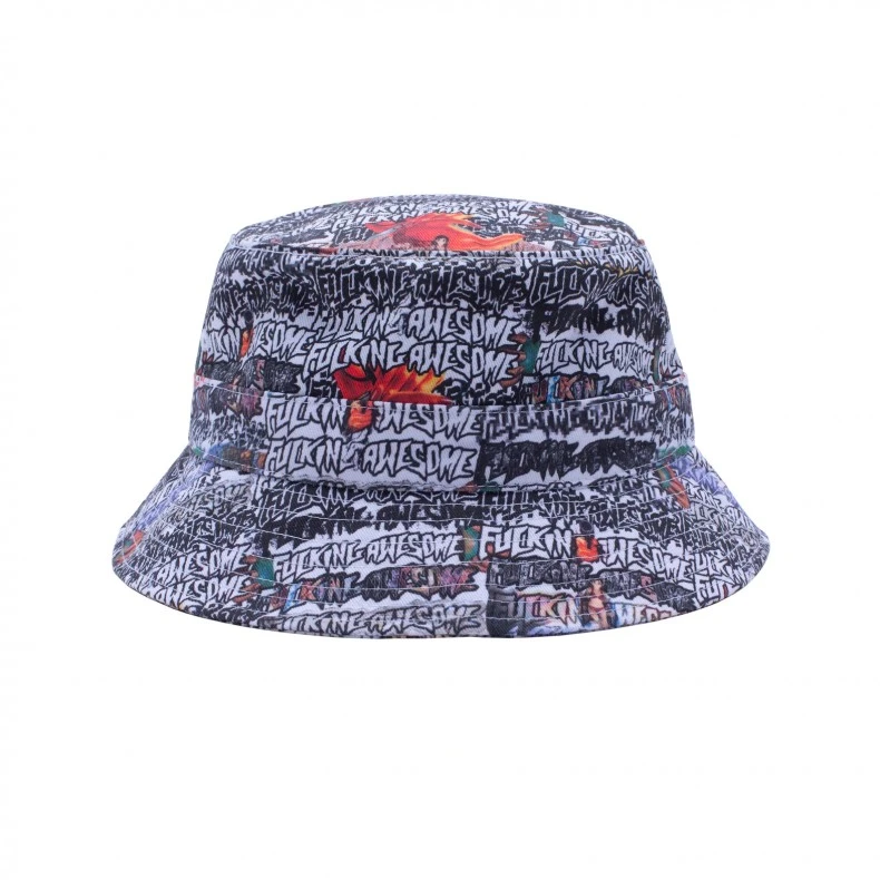 Fucking Awesome Sticker Logo Bucket Hat (All Over Print) 3 Fucking Awesome Sticker Logo Bucket Hat (All Over Print)
