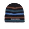Fucking Awesome Wanto Striped Cuff Beanie (Black/Multi) -Streetwear Store fucking awesome wanto striped cuff beanie black multi 0000 cat