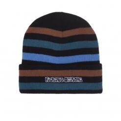 Fucking Awesome Wanto Striped Cuff Beanie (Black/Multi)