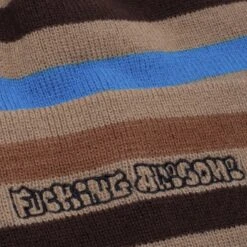 Fucking Awesome Wanto Striped Cuff Beanie (Khaki/Multi) 7 Fucking Awesome Wanto Striped Cuff Beanie (Khaki/Multi) -Streetwear Store fucking awesome wanto striped cuff beanie khaki multi fa1583 kha 0002 2