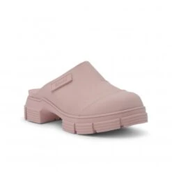 GANNI Recycled Rubber City Mule (Pink Nectar) -Streetwear Store ganni recycled rubber city mule pink nectar s1780 478 0001 1