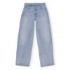 GANNI Rigid Denim Jozey (Light Blue Vintage) -Streetwear Store ganni rigid denim jozey light blue vintage j1197 565 0000 cat