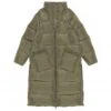 GANNI Tech Puffer Oversized Coat (Kalamata) -Streetwear Store ganni tech puffer oversized coat kalamata f7277 861 cat