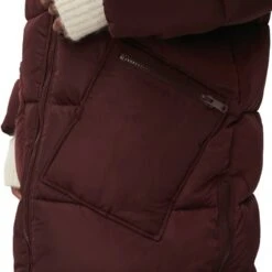GANNI Tech Puffer Oversized Coat (Port Royale) -Streetwear Store ganni tech puffer oversized coat port royale f7277 431 0003 3
