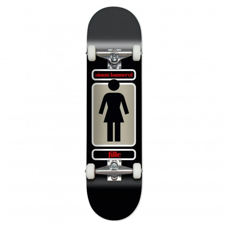Girl Skateboard Co. 93 Til W41 Simon Bannerot Complete Skateboard 8.0" 3 Girl Skateboard Co. 93 Til W41 Simon Bannerot Complete Skateboard 8.0"