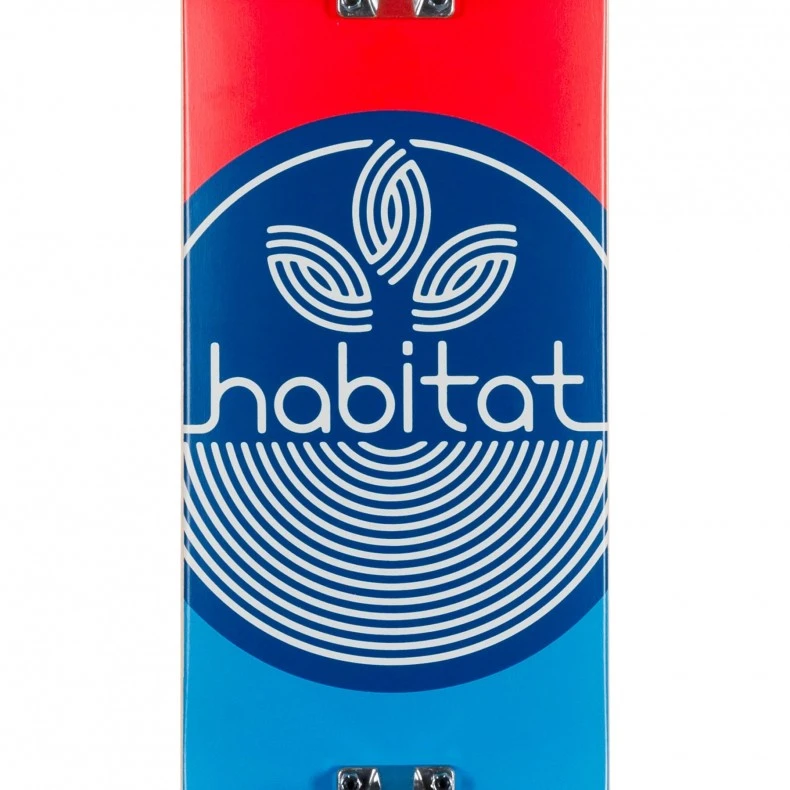 Habitat Leaf Dot Complete Skateboard 7.75" (Blue) 4 Habitat Leaf Dot Complete Skateboard 7.75" (Blue) - Image 2