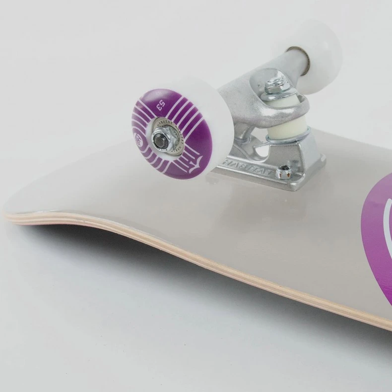Habitat Leaf Dot Complete Skateboard 8.0" (Purple) 4 Habitat Leaf Dot Complete Skateboard 8.0" (Purple) - Image 2