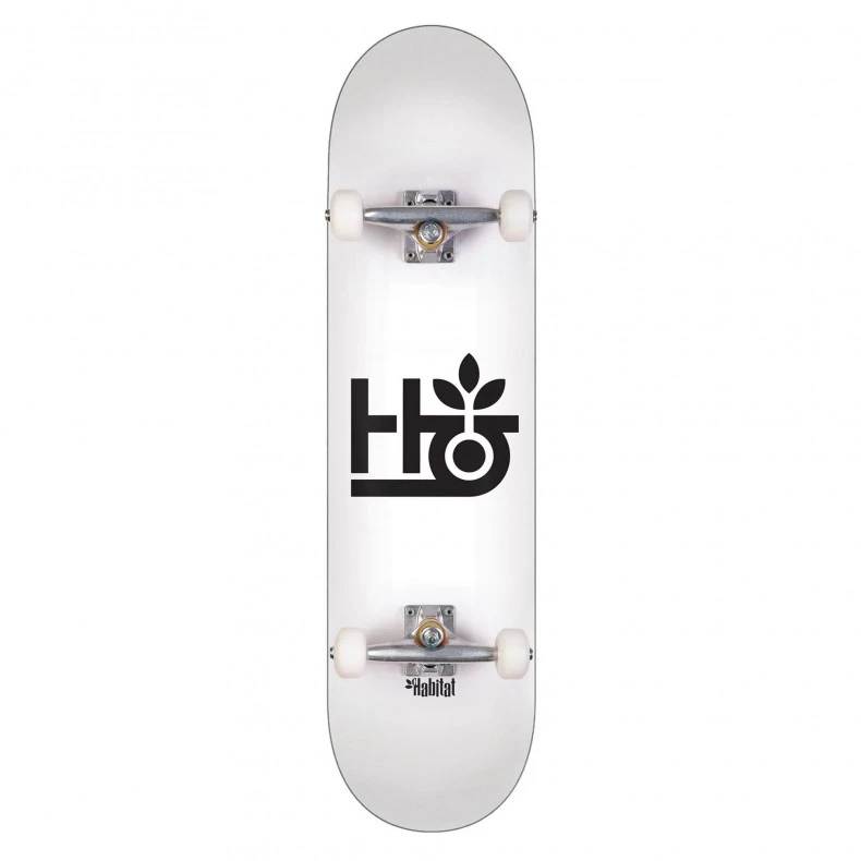 Habitat Pod Complete Skateboard 8.0" (White) 3 Habitat Pod Complete Skateboard 8.0" (White)