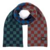 Howlin' Cosmic Checkerboard Scarf (Cosmic) 2 Howlin' Cosmic Checkerboard Scarf (Cosmic) -Streetwear Store howlin cosmic checkerboard scarf cosmic how aw23 ccs cos 0000 cat