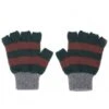 Howlin' Striped No Fingers Gloves (Green) -Streetwear Store howlin striped no fingers gloves green how aw23 snf grn 0000 cat