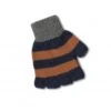 Howlin' Striped No Fingers Gloves (Navy) -Streetwear Store howlin striped no fingers gloves navy how aw22 snf nvy 0000 cat