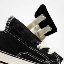 Infant Converse All Star Chuck Taylor 70 Ox 1V Easy-On 'Vintage Canvas' (Black/White/Egret) -Streetwear Store infant converse all star chuck taylor 70 ox 1v easy on vintage canvas black white egret 771641c 0005 5