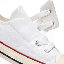 Infant Converse All Star Chuck Taylor 70 Ox 1V Easy-On 'Vintage Canvas' (White/Black/Egret) -Streetwear Store infant converse all star chuck taylor 70 ox 1v easy on vintage canvas white black egret 771642c 0005 5