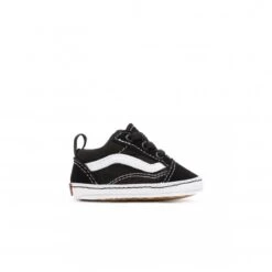 Infant Vans Old Skool Crib (Black/True White)