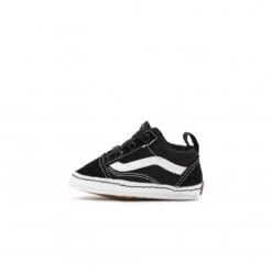 Infant Vans Old Skool Crib (Black/True White) -Streetwear Store infant vans old skool crib black true white 0002 2