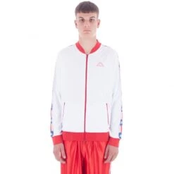 Kappa Kontroll LA.84 Double Jacket (White/Red)