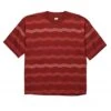 Polar Skate Co. Wavy Surf T-Shirt (Brick Red) -Streetwear Store ken f18 wavyss brired cat