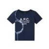 Kids' A.P.C. Eden Tie & Die T-Shirt (Indigo) -Streetwear Store kids a p c eden tie die t shirt indigo coeze e26237 iai 0000 cat