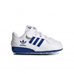Kids' Adidas Originals Forum Low Crib (Footwear White/Royal Blue/Footwear White)