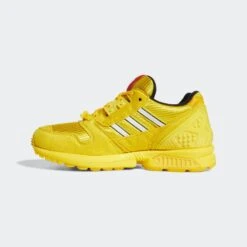 Kids' Adidas Originals X LEGO ZX 8000 J 'Bricks' (EQT Yellow/Footwear White/EQT Yellow) -Streetwear Store kids adidas originals x lego zx 8000 j bricks eqt yellow footwear white eqt yellow h04832 3