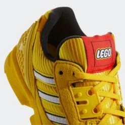 Kids' Adidas Originals X LEGO ZX 8000 J 'Bricks' (EQT Yellow/Footwear White/EQT Yellow) -Streetwear Store kids adidas originals x lego zx 8000 j bricks eqt yellow footwear white eqt yellow h04832 5