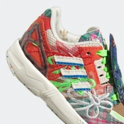 Kids' Adidas Originals X Sean Wotherspoon ZX 8000 Superearth 'Legacy 4 Our Kids' (Off White/Blue Bird/Red) -Streetwear Store kids adidas originals x sean wotherspoon zx 8000 superearth legacy 4 our kids off white blue bird red gy5262 7