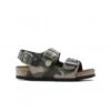 Kids' Birkenstock Milano Birko-Flor Narrow Fit (Desert Soil Camo Khaki) 2 Kids' Birkenstock Milano Birko-Flor Narrow Fit (Desert Soil Camo Khaki) -Streetwear Store kids birkenstock milano birko flor narrow fit desert soil camo khaki 1017378 0000 cat