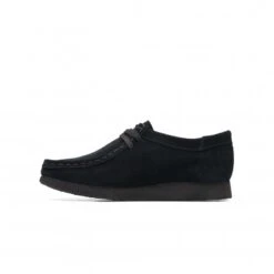 Kids' Clarks Originals Wallabee (Black Suede) -Streetwear Store kids clarks originals wallabee black suede 26168038 0002 2
