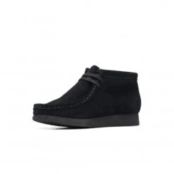 Kids' Clarks Originals Wallabee Boot (Black Suede) 12 Kids' Clarks Originals Wallabee Boot (Black Suede) -Streetwear Store kids clarks originals wallabee boot black suede 26168044 0003 3