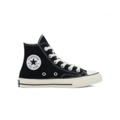 Kids' Converse All Star Chuck Taylor 70 Hi 'Vintage Canvas' (Black/Black/Egret) -Streetwear Store kids converse all star chuck taylor 70 hi vintage canvas black black egret 368983c 1
