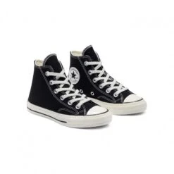 Kids' Converse All Star Chuck Taylor 70 Hi 'Vintage Canvas' (Black/Black/Egret) -Streetwear Store kids converse all star chuck taylor 70 hi vintage canvas black black egret 368983c 2