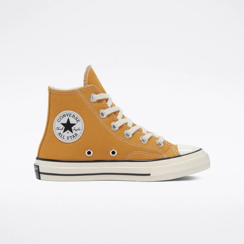 Kids' Converse All Star Chuck Taylor 70 Hi 'Vintage Canvas' (Sunflower/Black/Egret) 5 Kids' Converse All Star Chuck Taylor 70 Hi 'Vintage Canvas' (Sunflower/Black/Egret) - Image 3