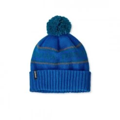 Kids' Patagonia Powder Town Beanie (Park Stripe Knit: Andes Blue)