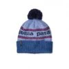 Kids' Patagonia Powder Town Beanie (Park Stripe Knit: Beluga)
