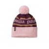 Kids' Patagonia Powder Town Beanie (Park Stripe Knit: Night Plum) -Streetwear Store kids patagonia powder town beanie park stripe knit night plum 66061 pkni cat