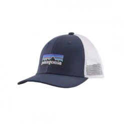 Kids' Patagonia Trucker Cap (P-6 Logo: Navy Blue)
