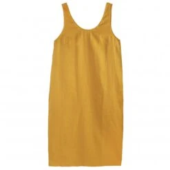 L.F.Markey Basic Linen Shift Dress (Ochre)
