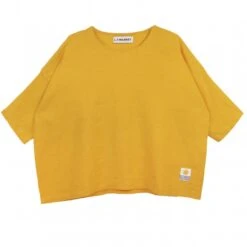 L.F.Markey Basic Linen Top (Canary)